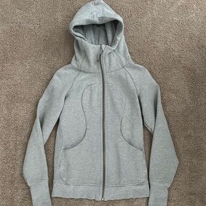 lululemon athletica Gray Hoodie Jacket